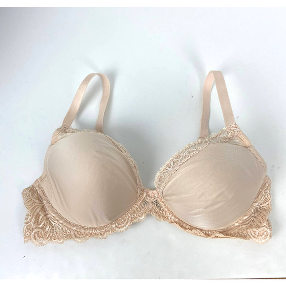 Paramour 38C Cream laced wired padded bra. - Picture 1 of 6